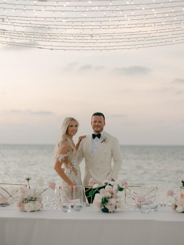 Smile, Flower, Wedding dress, Bride