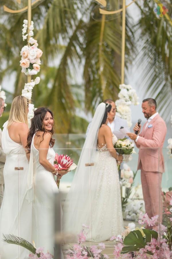 Clothing, Bride, Wedding dress, Flower