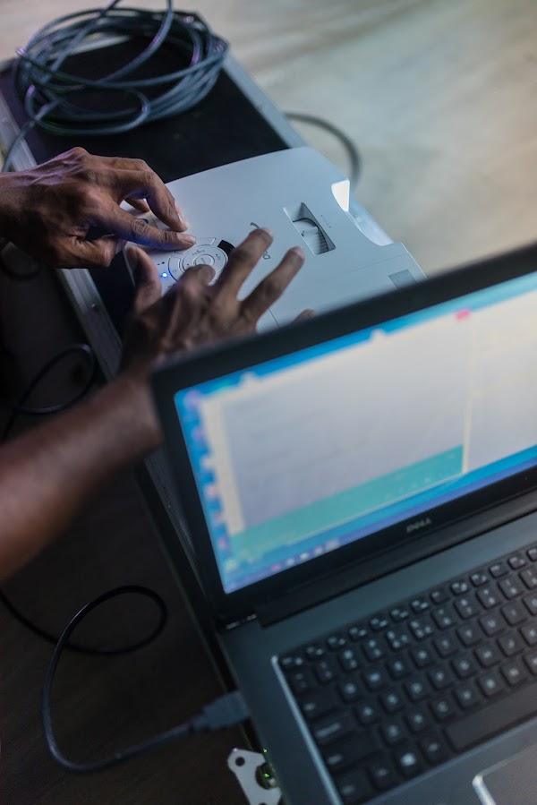 Hand, Computer, Laptop, Personal computer
