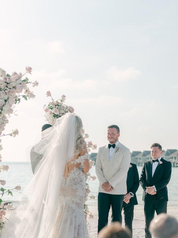 Outerwear, Wedding dress, Bride, Sky