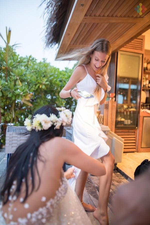 Dress, Wedding dress, Plant