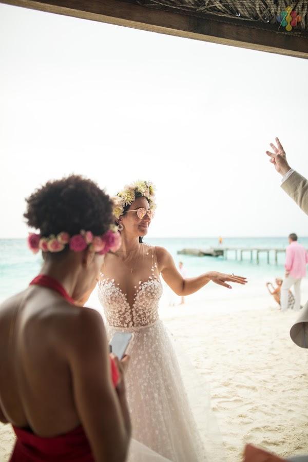 Water, Sky, Bride, Wedding dress