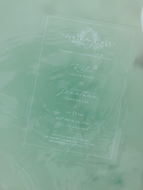 Katie & Jonny at LUX* South Ari Atoll — stationery, LUX* South Ari Atoll, Alifu Dhaalu Atoll, Maldives — frame 42