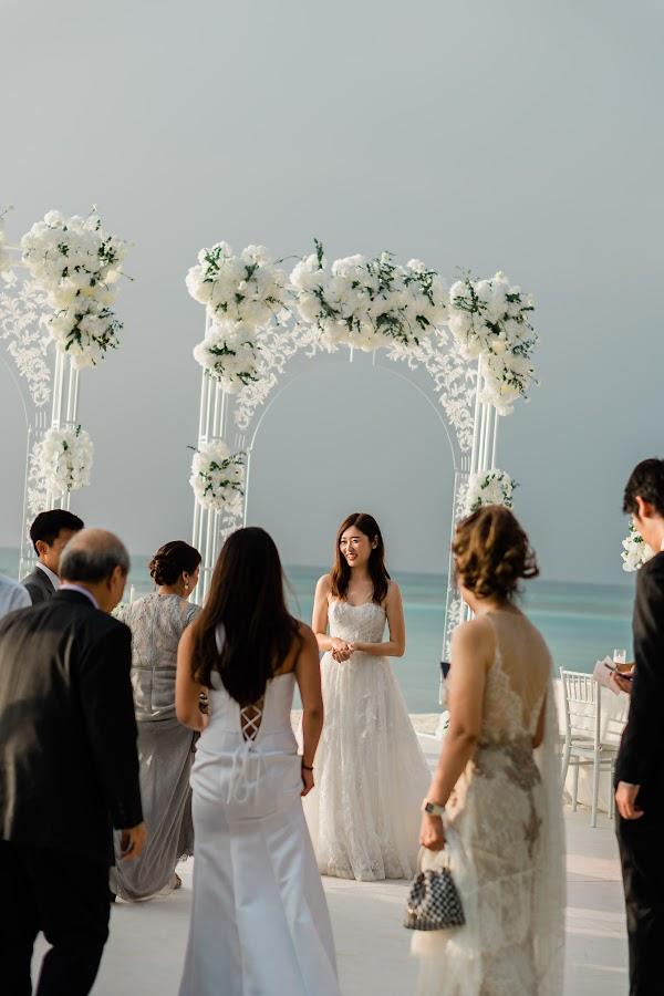White, Bride, Wedding dress, Shoulder