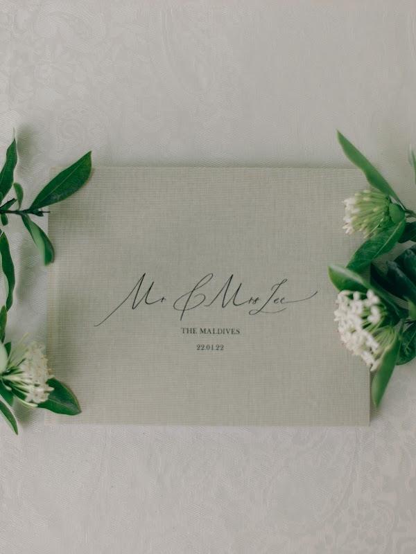 Katie & Jonny at LUX* South Ari Atoll — stationery, LUX* South Ari Atoll, Alifu Dhaalu Atoll, Maldives — frame 50