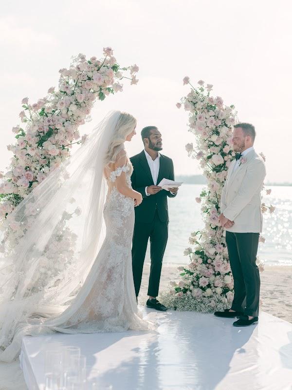 Bride, Flower, Wedding dress