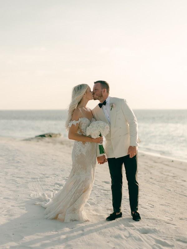 Wedding dress, Bride, Sky