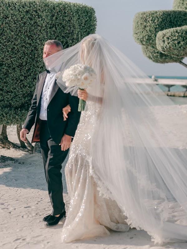Bride, Wedding dress, Bridal veil