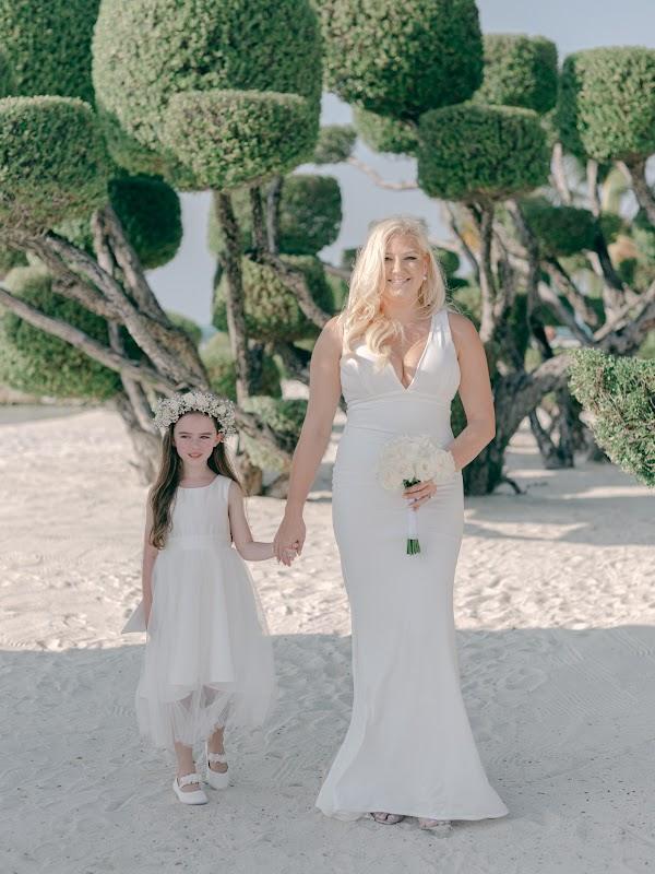 Smile, Plant, Bride, Wedding dress